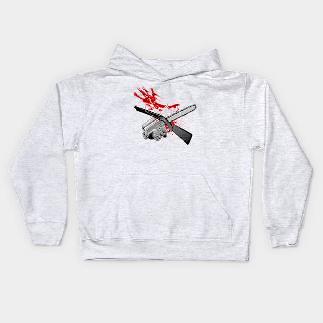 boomstick ii Kids Hoodie by Mr Eggs Favorites